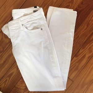 White jeans